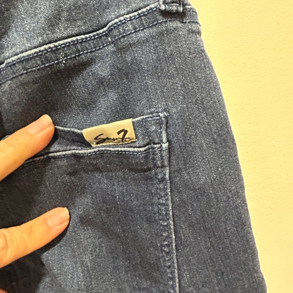 Womens Seven split Bell Bottom jeans size 12 - Picture 4 of 6